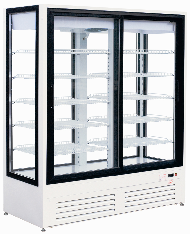картинка Холодильный шкаф "Премьер" 1,5К4 (B/Prm,+1...+10) двери-купе