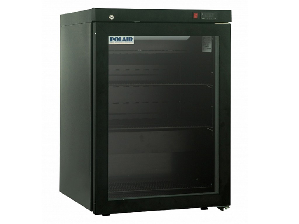 картинка Шкаф холодильный POLAIR DM102-Bravo черный с замком (+1..+10)
